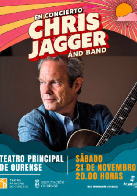 Chris Jagger Band, Ourense, Spain